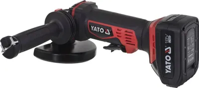Obrázok produktu pre Uhlová brúska 18V 2x Akumulátorové batérie YATO YT-82828
