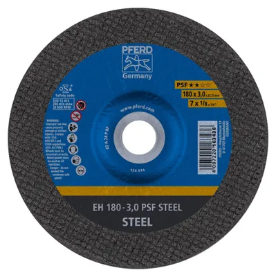 Produktbild von PFERD 61723222, Schneidedisk, Stahl, 18 cm, Jede Marke, Flache Mitte, 2,22 cm