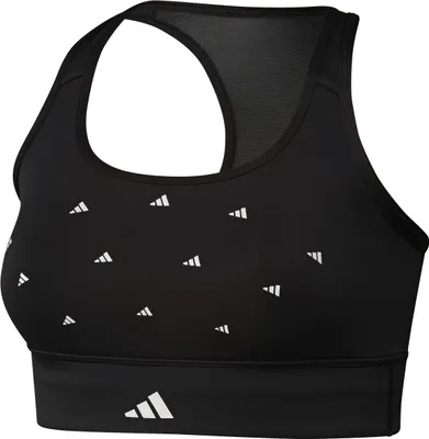 Produktbild von adidas POWERREACT TRAINING MEDIUM-SUPPORT CUP A-C Damen Sport-BH schwarz/weiß schwarz/weiß XS