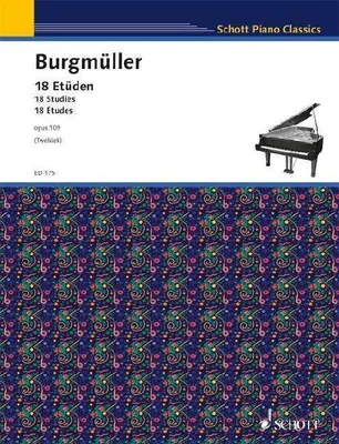 Produktbild von 18 Etüden op. 109