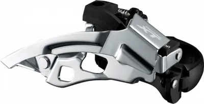 Image de Dérailleur avant Shimano 1x Deore XT Top-Swing FD-T8000, Dual Pull, 63-66° noir Low-...