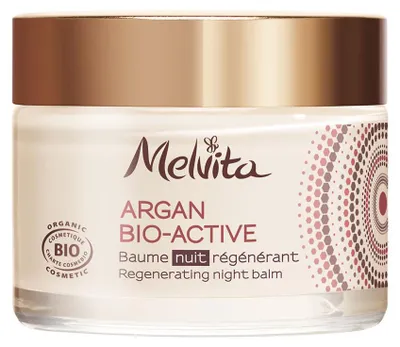 Imagen del producto de Bálsamo regenerador nocturno Argán Bioactivo Recarga de Melvita, 50 ml