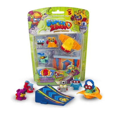 Obrázok produktu pre Superzings 22180031 - Séria 3 - 5 Superzings + Slider und Rampe