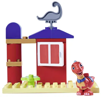 Immagine prodotto di Big-Bloxx - Clubhaus di Dino Ranch con Dino Blitz - Blocchi da costruzione (13 pezzi) per bambini