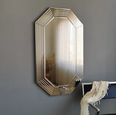 Produktbild von Skye Decor, A313D- A313DNOS, Bronze, Wandspiegel, 100x60 cm, 100% MDF