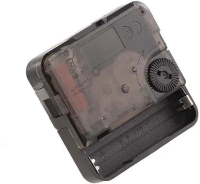 Productafbeelding van Klok Beweging - Uurwerk Vervanging - Klok Maken - Stille Werking - 13mm Schacht - Zwart