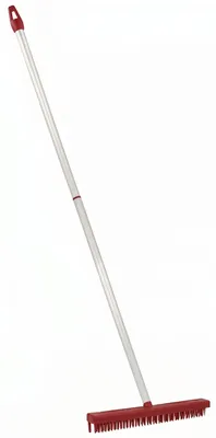 Produktbild von Fransenkamm Rot mit Stiel 70cm Teppichkamm für Teppich Kilim Perser zum richten der Fransen kämmen Teppich Harke Kamm Kilimkamm