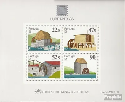 Produktbild von Briefmarken Portugal 1986 Mi Block53 (kompl.Ausg.) postfrisch Briefmarkenausstellung