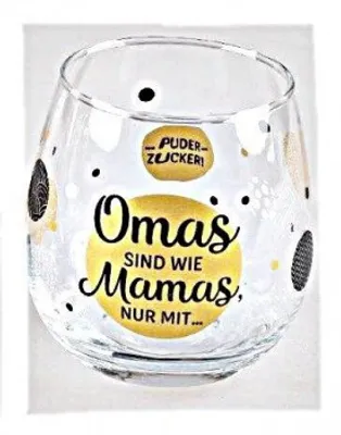 Produktbild von Whiskyglas, Wasserglas oder auch Weinglas für die Oma mit Spruch Omas sind""