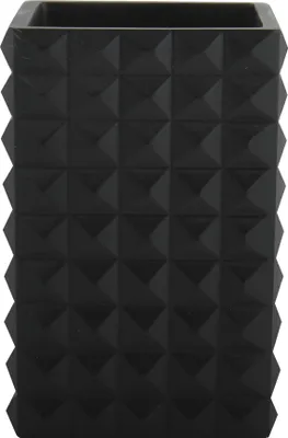 Obrázek produktu pro Hrnek na zubní kartáčky MSV Cubic Black