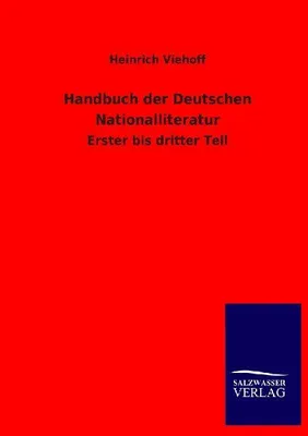 Produktbild von Handbuch der Deutschen Nationalliteratur