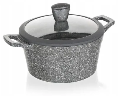 Produktbild von Banquet Granite Kochtopf mit Deckel 20 cm 2,5 L