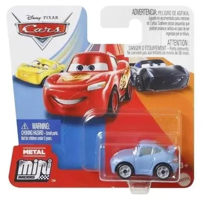 Image de Disney Pixar Cars GLD67, Voiture, 3 an(s), Métal, Plastique, Bleu clair