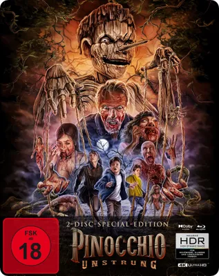 Produktbild von Pinocchio Unstrung (Steelcase, 4K-UHD+Blu-ray)