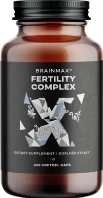 Obrázok produktu pre BrainMax Grass-Fed Fertility Complex, podpora plodnosti, 240 kapsúl