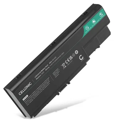 Produktbild von CELLONIC 1x Akku für Notebook Kompatibel mit Acer TravelMate 5330G, Extensa 7630ZG, Aspire 8930G, AS07B41 - (4400mAh, 14.8V)