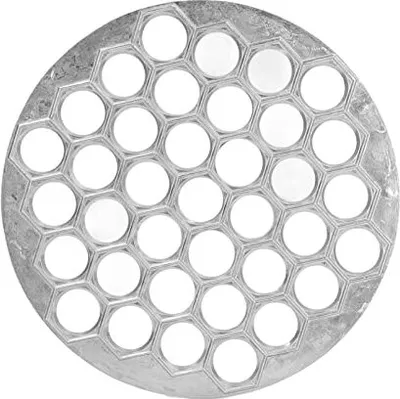 Produktbild von Pelmeni Maker, Edelstahl Metall -Knödelform Ravioli Form, Fleischpresse Küche