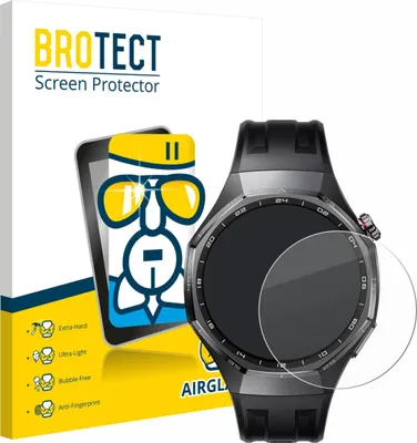 Produktbild von BROTECT Schutzglas für Huawei Watch GT 6 / 6 Pro / 7 / 7 Pro (46 mm) Schutzfolie Panzer Folie Glas Display Schutz klar