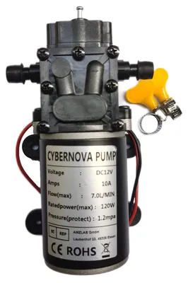 Hochdruck-Membranpumpe 12 V, 7 l/min, 174 psi, selbstansaugend