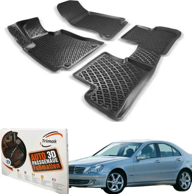 Produktbild von Trimak MERCEDES C-Klasse W203 (2000-2007)  Gummimatten Autofußmatten