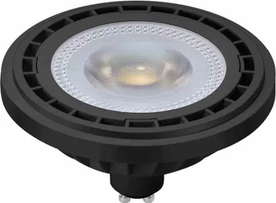 Produktbild von AR111 LED Lampe GU10 6W 3000K schwarz – Eko-Light