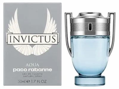 Produktbild von Rabanne Invictus Aqua, Männer, 50 ml, Nicht nachfüllbare Flasche, Spray, 1 Stück(e)