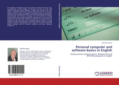 Produktbild von Personal computer and software basics in English