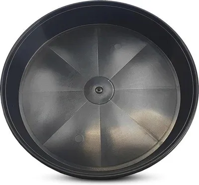 Image de Lot de 6 grands pots de fleurs ronds - 45 cm de diamètre - pour l'intérieur et l'extérieur