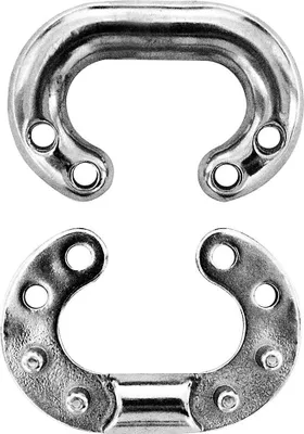 Image de Oem Marine Acier inoxydable Connecteur de chaîne calibré Argent 6 mm Argent 6 mm