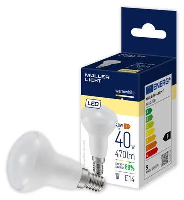 Immagine prodotto di Faretto LED R50 6W E14 460lm 2700K