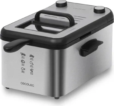Obrázok produktu pre Cecotec Fritéza s olejom CleanFry Infinity 3000 Full Inox