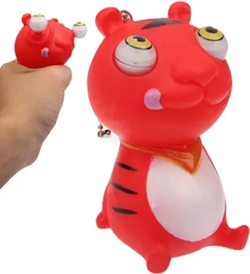 Produktbild von Tiger Model Tricky Extrusion Eye Toy Zoolife Popeyes (Red)