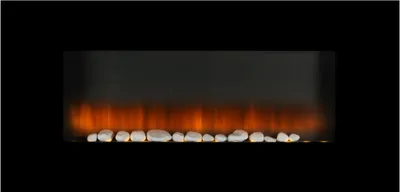 Produktbild von Classic Fire Elektrický krb Classic Fire Atmosphere Vancouver - diaľkové ovládanie a časovač - LED plamene - 2000W - čierna