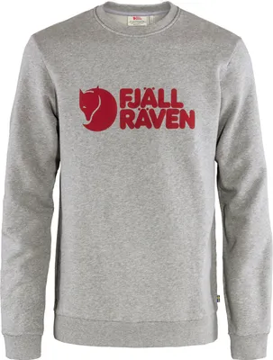 Produktbild von Fjällräven Logo Sweater M Grey/Melange M Outdoor Hoodie
