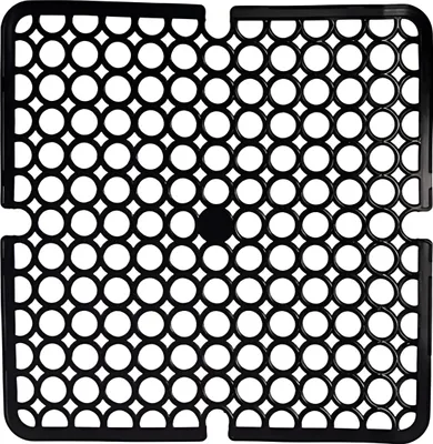 Produktbild von SPÜLBECKEN EINLAGE 28x28cm Spülbeckenmatte Spülbeckeneinlage Spülmatte Abtropfmatte Matte 85 (Schwarz)