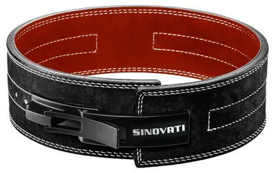 Obrázok produktu pre Kožený opasok s prackou – vhodný na fitness, silový tréning, kulturistiku