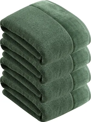 Produktbild von 4er Pack Badetuch Pure von der Marke Vossen 100 x 150 cm