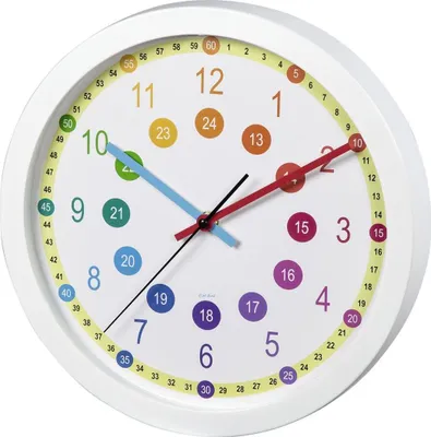 Immagine prodotto di Hama Wandklok Voor Kinderen Easy Learning Diameter 30 Cm Geluidsarm