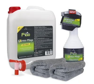 Obrázok produktu pre F100 Express Care Workshop Package 5l kanister + 1x 500ml Express Care + 2x handrička + 1x výpustný kohútik