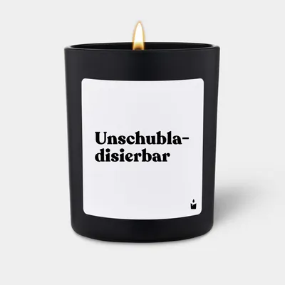 Produktbild von ChattyCandles Duftkerze Schwarz Flowery Unschubladisierbar
