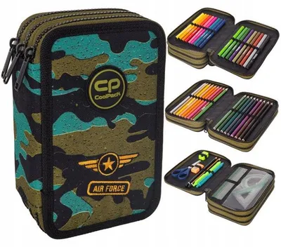 Produktbild von Coolpack Federmäppchen Jumper 3 Air Force F067712