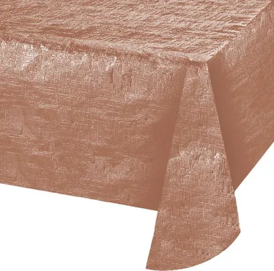 Produktbild von Tischdecke Rose Gold Metallic 137x274 cm