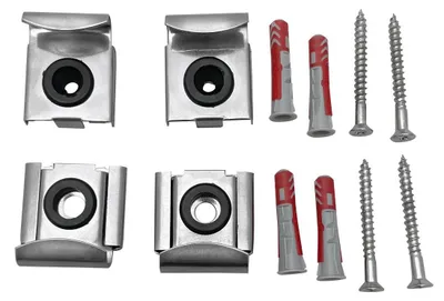 Produktbild von Fischer Montageset für Spiegeln, max. Höhe 6mm