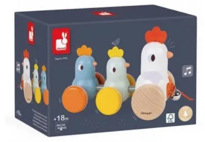 Image de Janod Poule et poussins a promener