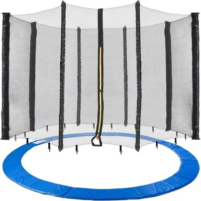 Produktbild von 366 cm Trampolinnetz, Schutznetz fš¹r 8-Stangen-Trampoline, UV-best?ndig
