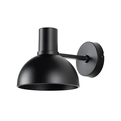 Produktbild von Lucande Mostrid Wandlampe aus schwarzem Eisen