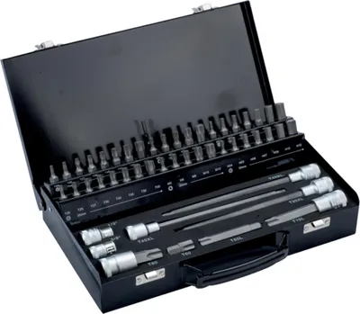 Zdjęcie produktu dla Zestaw bitów TORX®, 49-częściowy BE5049