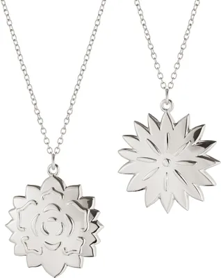 Produktbild von Georg Jensen - Weihnachtsschmuck Eisnelke & Rosette 2020, palladiumbeschichtet