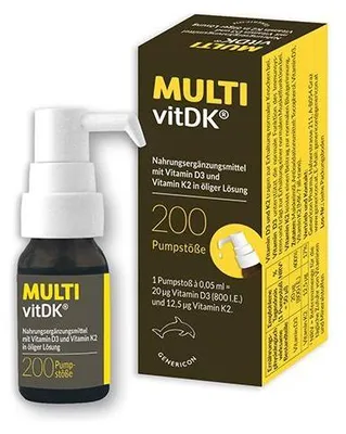 Immagine prodotto di Soluzione Multivitdk vitamina D3+K2 10 ml