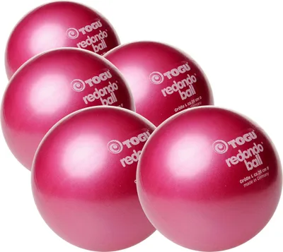 Produktbild von Togu Redondo Pilatesball 26 cm, Farbe Rot, hygienisch abwaschbar, für Fitness und Therapie
